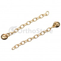 Кнопка з ланцюжком (Gold)