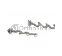 Стопор затискний потрійна хвиля