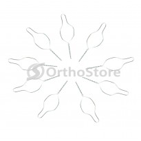 Лигатура ORTHO-Direct металлическая короткая (100 шт)