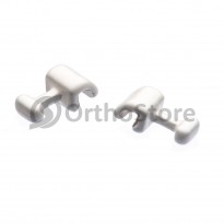 Стопор затискний прямий з покриттям 